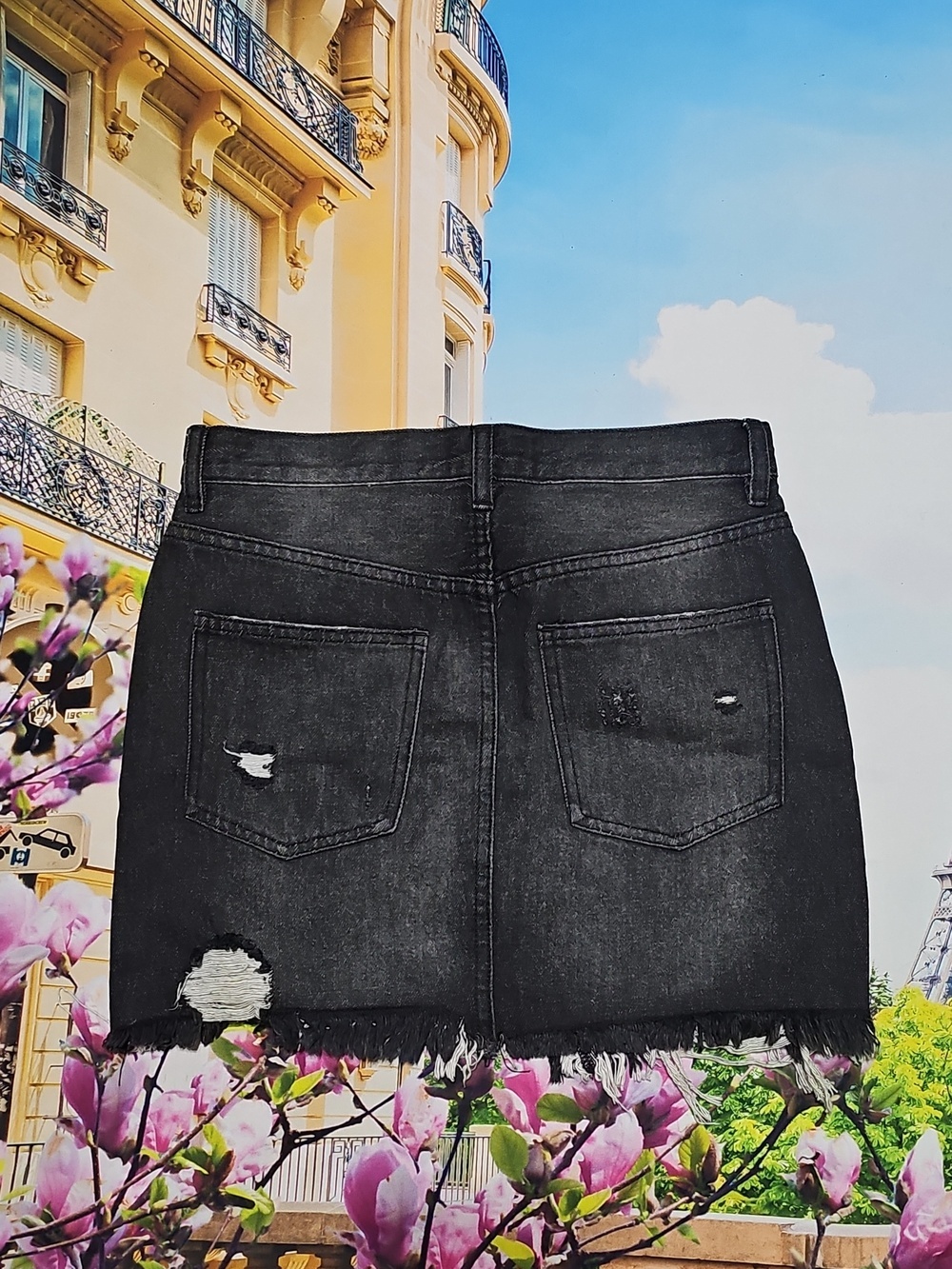 We‎ the Free Denim Mini Skirt Size 25 - Picture 5 of 5